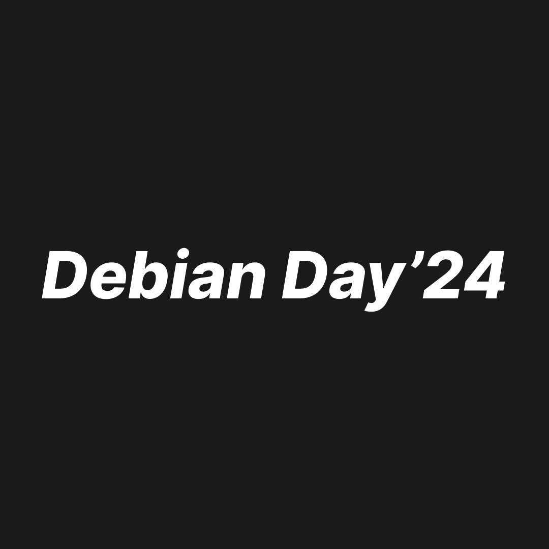 Debian Day event banner